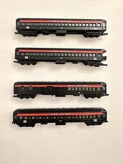 N Hobby Distribution N Scale New Haven Set Diesel Loco & 4 Cars
