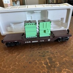 K-Line PRR Classic Depressed Center Flat Car Transformers K-665501