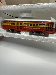 NEW W/box Bachmann N Scale PCC Trolley Pacific Electric Motorized #51-629 C3
