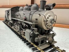 Lobaugh Brass Southern Pacific 0-6-0 S-12 Steam Engine w/Tender O 2 Rail