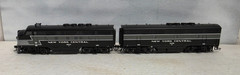 Life Like Proto 1000 30698 New York Central RR EMD F3A/B Set HO Scale DC Only