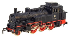 Marklin Z 8895 BR 74 701 DB Tank 5-pole motor Locomotive (tested)