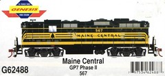 Athearn Genesis HO Maine Central GP7 MEC #567 – DC – DCC Ready