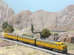 N Scale Kato E-8 ABA Union Pacific UP Customized TriMaster Designs Parts