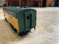 CHICAGO & NORTHWESTERN DIESEL ENGINE FROM ESTATE