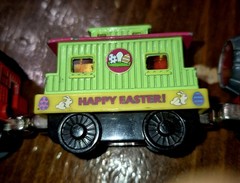 Thomas and Friends Learning Curve Trains Die Cast~ Jet Engine & Fuel & Easter &