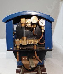C62 14 Live Steam Locomotive 1 Gauge Alcohol Fired w/Tender 11kg #015