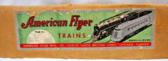 American Flyer 9900 Burlington Zephyr Set with Tracks Plus More Vintage XM1622