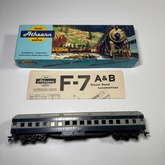 Athearn Trains In Miniature Baltimore & Ohio Toy Train Model Vintage Blue Box