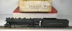 HO Brass Sunset Models/Samhongsa 2-10-2 C&O #4000, Runs Well