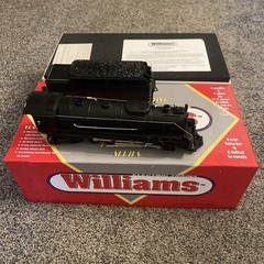 Williams Berkshire 2-8-4 w. Digital Whistle & Bell – Berk #106 Undercoated.