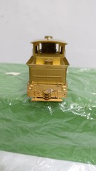 Overland (OMI) Brass Gilpin Shay #3 with Grandt Line Drive – On2 scale