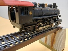 Bachmann HO 0-6-0 Steam Locomotive B&O With Tender, Brass & Paint With Crew
