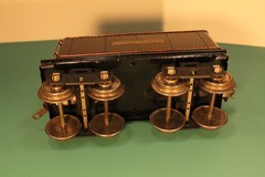 LIONEL 1835-E STANDARD GAUGE STEAM LOCOMOTIVE & COAL TENDER, RUNS (1934-1939)