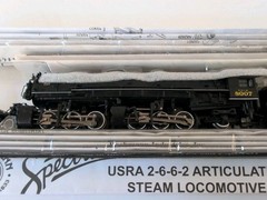 N Scale Bachmann Spectrum 82657 Wheeling & Lake Erie Steam Loco USRA 2-6-6-2 NIB