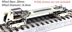 H0/On30/Oe/O16.5 Gauge World Craft HO-201-20 Locomotive Power Drive Chassis Kit