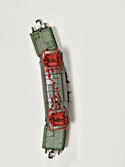 N SCALE TRIX 12755 MINITRIX ELECTRIC LOCOMOTIVE 6 AXLE ARTICULATING WITH VIDEO