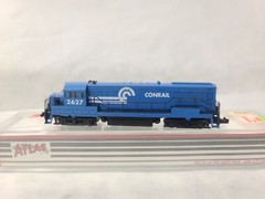 Atlas Kato N 4454 GE U25B Phase II A Conrail 2627 Diesel Locomotive Tested Runs