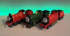 Thomas & Friends Metal Collection James, Emily, and 80TH ANNIVERSARY JAMES
