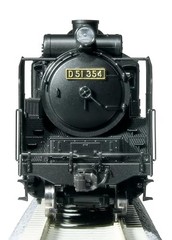 HOgauge D51 Standard Production Model Steam Locomotive 1-203