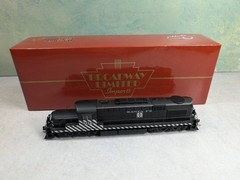 Broadway Limited 316 HO Alco RSD-15 Diesel ATSF #802 LH Zebra Runs Great DCC