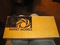 Sunset Models, HO, 2651 Zebra Stripe ATSF GP9 Factory Painted