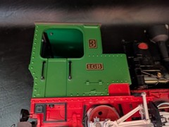 LGB Green Locomotive Engine #3 2274 0211 0-4-0 Stainz Steam G Scale Working