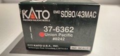 Kato HO Scale 37-6362 SD90/43MAC locomotive Union Pacific #8242 DCC