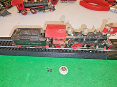 Vintage HO Scale 4-4-0 Virginia & Truckee Reno Locomotive & Tender Set Restored