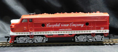 Vintage LIFE-LIKE F-7 Diesel Locomotive – Campbell Soup – HO Scale (25-02-003)