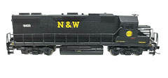 N Kato 176-011 EMD GP38/GP38-2 Norfolk & Western Loco #6422 (Tested) Custom