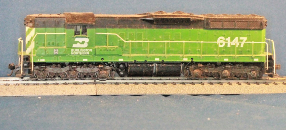 JP HO Athearn EMD SD9 Burlington Northern BN #6147 DC No box