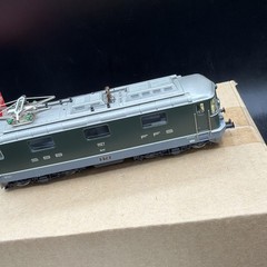 CLEAN HO Scale Hag 161 SBB CFF Locomotive Re 4/4II SBB