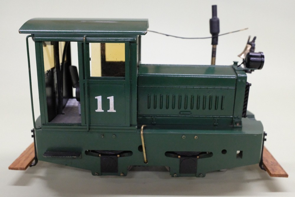 Accucraft Whitcomb 1:20.3 (G Gauge) #11 Locomotive Modified. Read Description.
