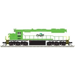 Atlas N Scale ~ EMD SD35 Low Nose ~ Master Silver ~ DC ~ Cargill #606 ~ 40005753