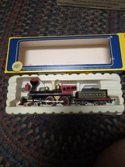 AHM 4-4-0 Genoa 5067-D K. C. St. L. Locomotive & Tender HO Gauge Model Railroad