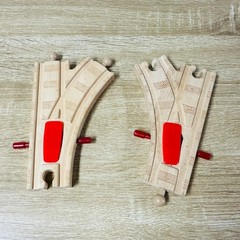 Action Switch Track Long Lot – Thomas the Tank & Friends Wooden Railway Trains