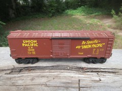 Vintage Lionel Union Pacific Boxcar U.P. 16239 Railroad Train