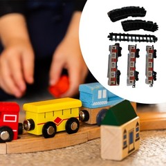 Subway Toy Set Easy to Install Durability Holiday Gift Kids Toy Miniature