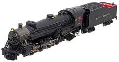 N Model Power 87573 Mikado 2-8-2 Southern RR #4856 (Tested)