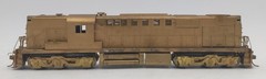 Alco Models D-114 HO Brass DL-600B High Hood Diesel Locomotive – Unpainted