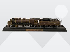 Vintage Atlas Editions Steam Train Locomtive Pacific Chapelon Nord 1/100 Model