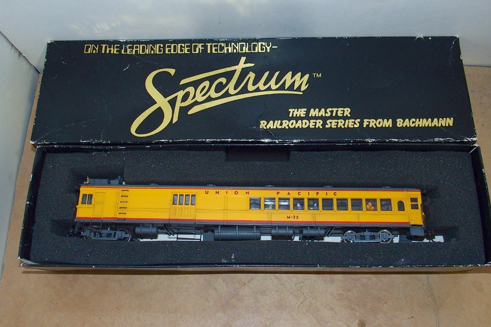HO SCALE SPECTRUM “DOODLEBUG” UP M-32 RAIL CAR IN ORIGINAL BOX. GOOD CONDITION.