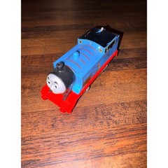 Thomas & Friends TrackMaster Motorized Thomas Engine Muddy Splatter Blue No 1