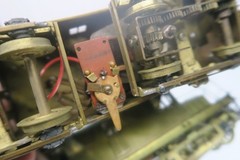 O GAUGE BRASS CSS & SB GE 85 TON STEEPLE CAB! 2 RAIL! NOT RUNNING! FOR PROJECT!