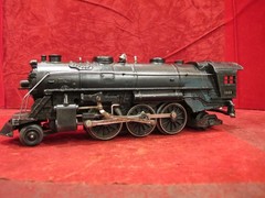 NICE postwar Lionel 1666 2-6-2 Locomotive~ TESTED RUNS AND LIGHTS
