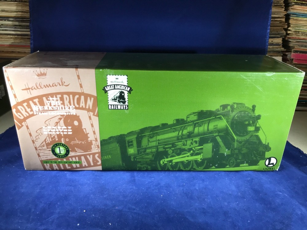 B-18 GREAT AMERICAN RAILWAYS BY HALLMARK – 726 BERKSHIRE STEAM LOCOMOTIVE – NIB