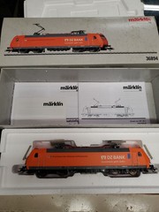 Marklin HO DZ BANK BR 185.1 electric locomotive 36894 NIB VERY RARE BOX 6A