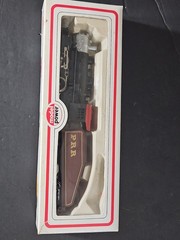 Model Power HO Scale PRR Fat Boy 0-4-0 LocomotiveTender/Pristine Unrun w/ Manual