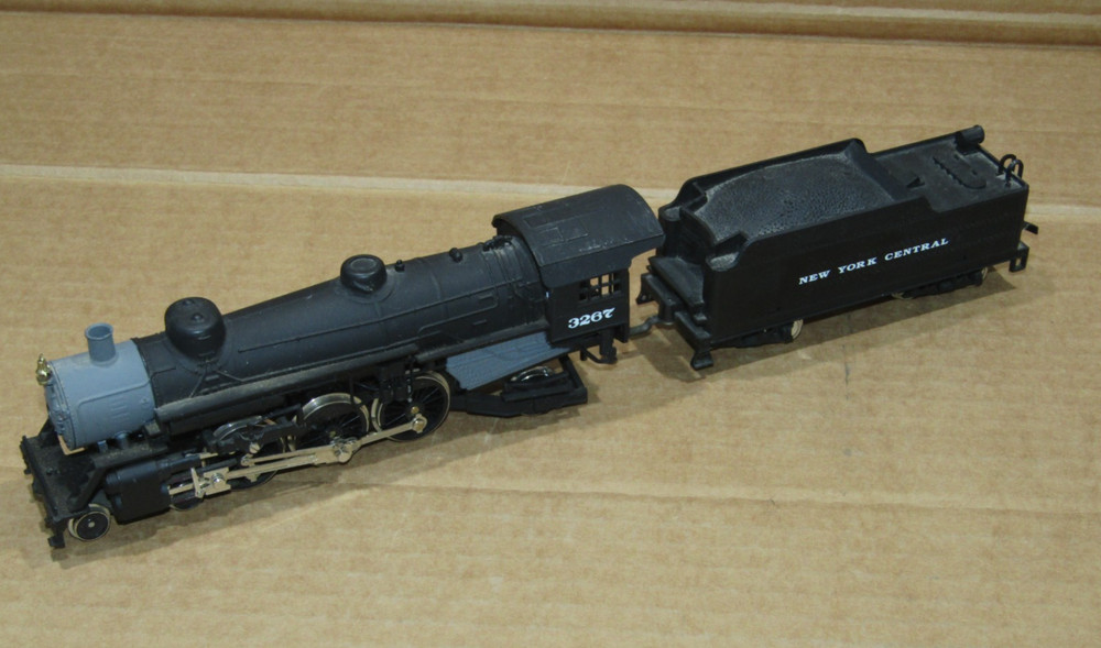 Mehano RSO ATEST Z-75157 Steam Locomotive 3267 Power w/tender NYC (no headlight)